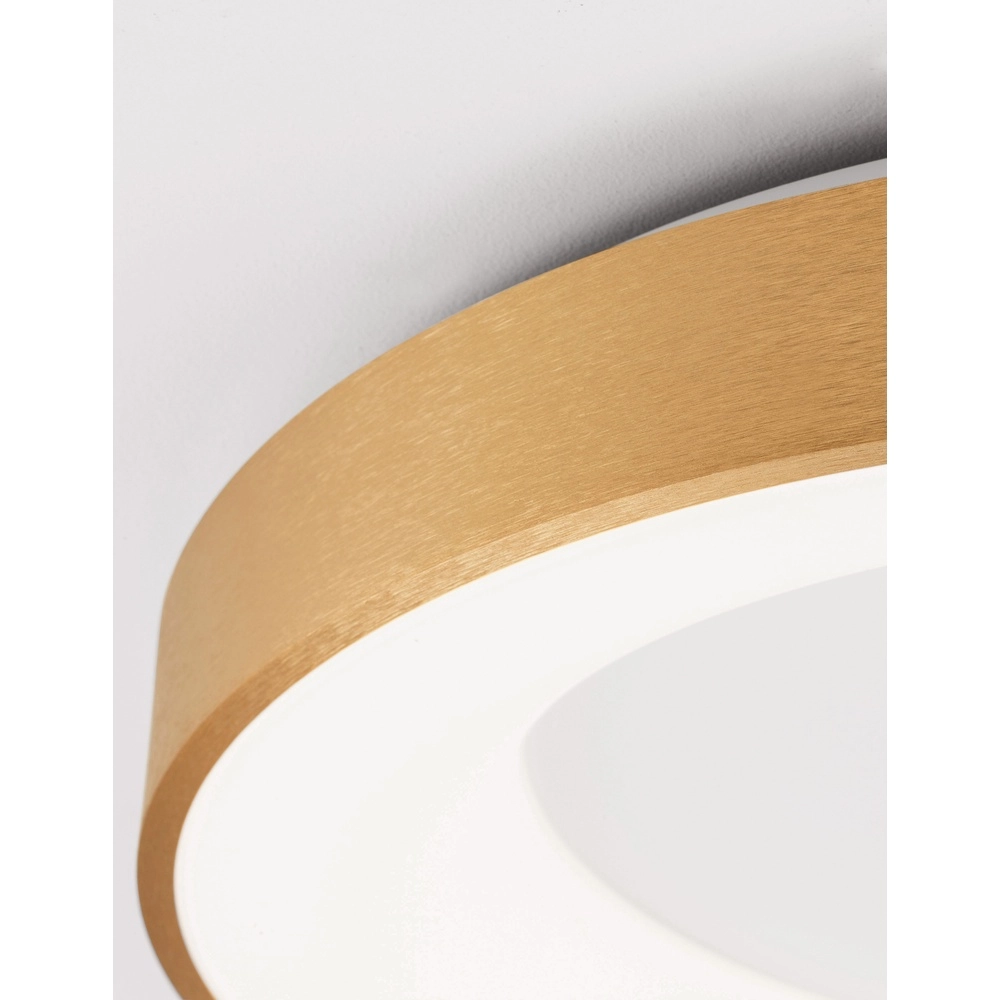 Plafondlamp Rando Thin goud Ø 60cm Lyora 5212017420114