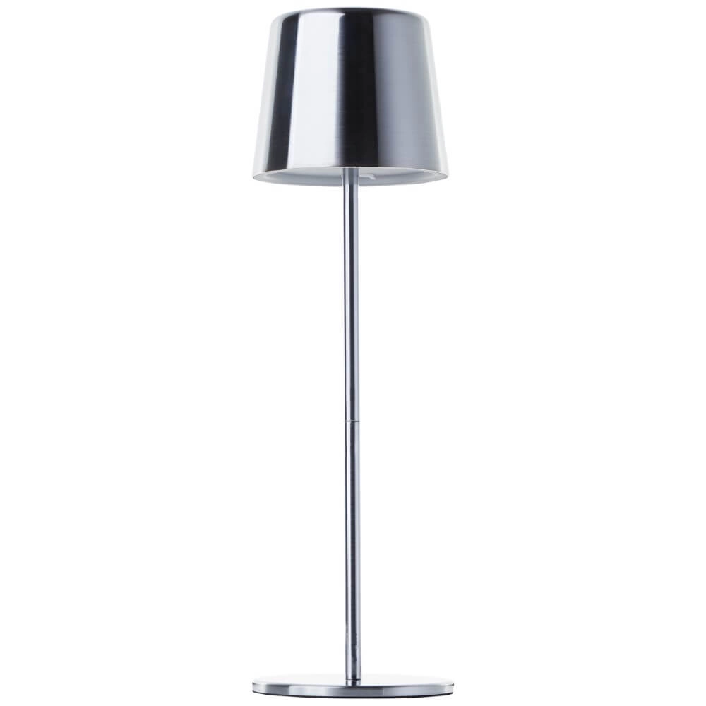 Oplaadbare tafellamp Xaana nikkel Brilliant 4004353441462