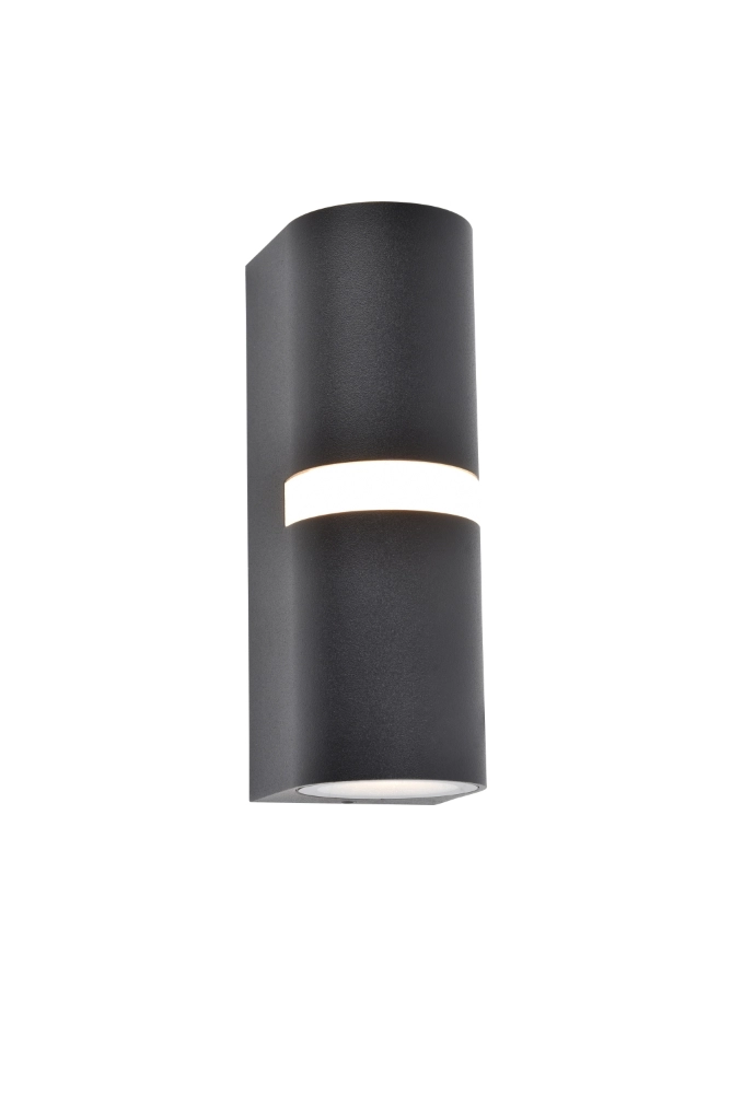 Grijze wandlamp Mika design van Lutec kopen | LampenTotaal