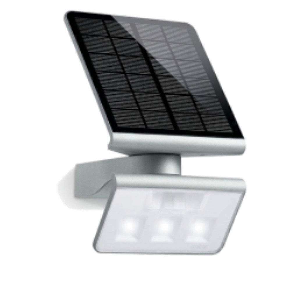 Solar muurlamp met sensor X Solar L-S zilvergrijs