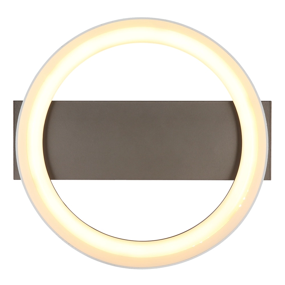 Strakke plafondlamp Syrakus koffie bruin Globo 9007371570089