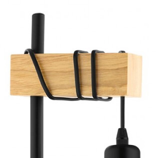 Tafellamp Townshend hout Eglo 9002759435158