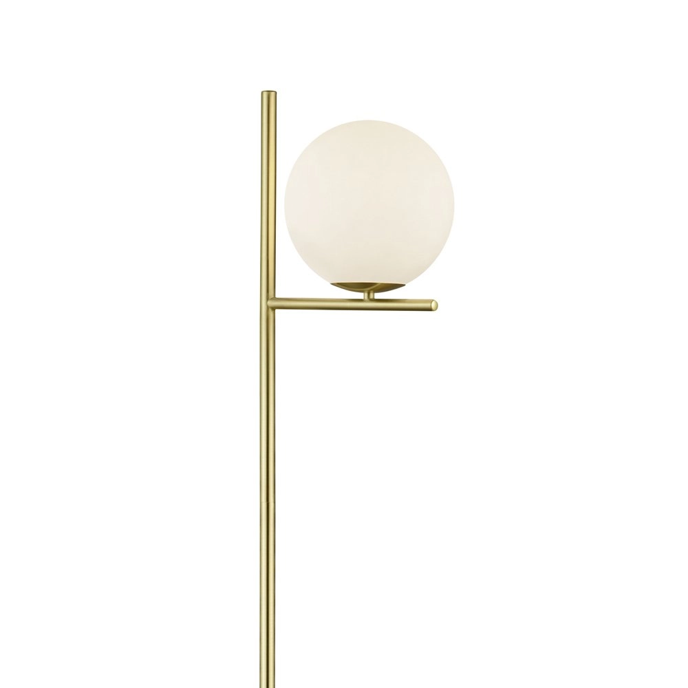 Vloerlamp Pure 150cm messing mat Trio 4017807436099