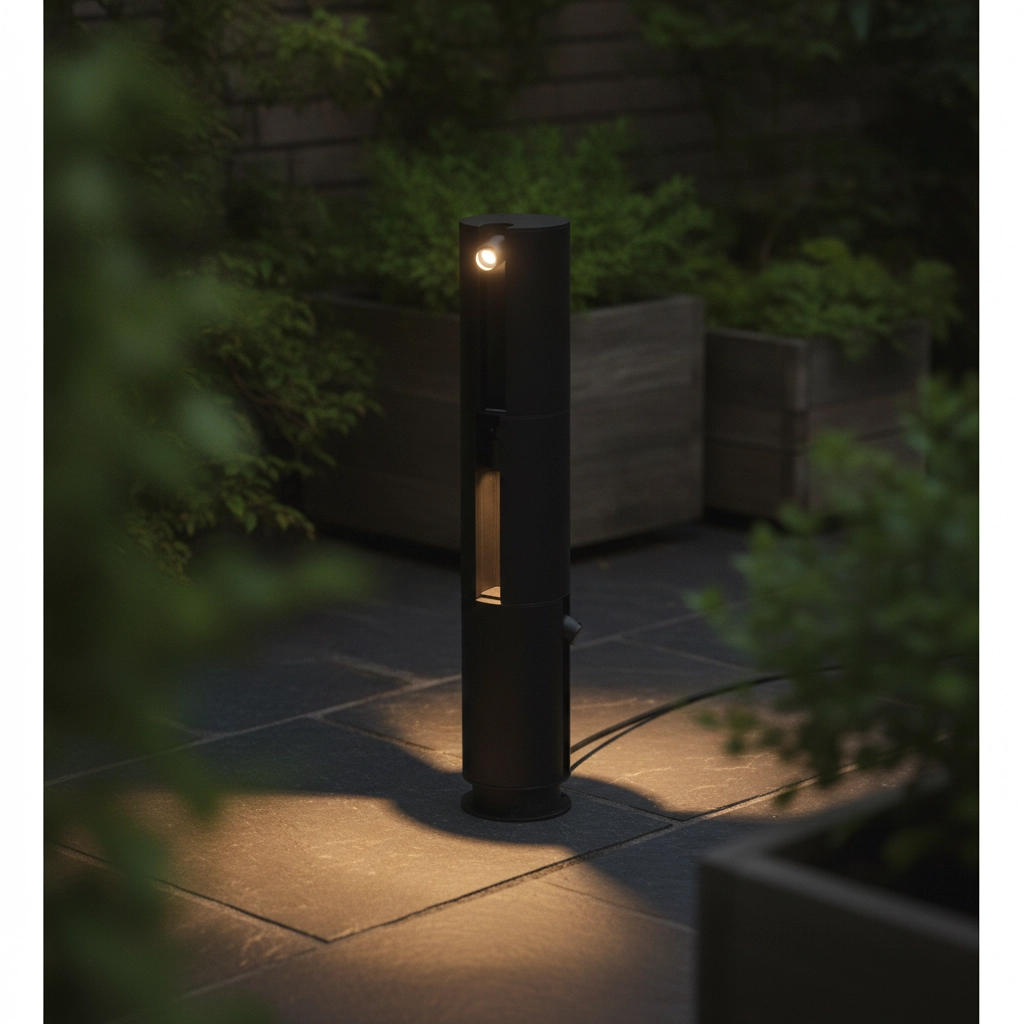 Tuinlamp Taglio 8W zwart