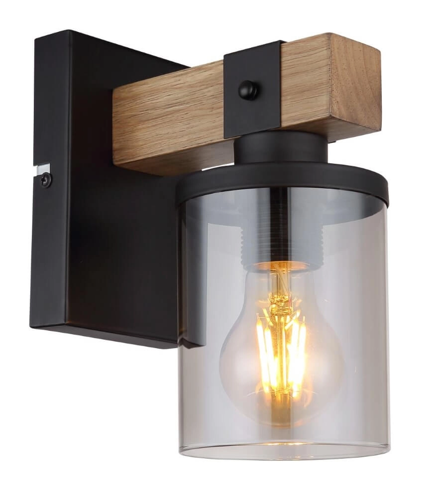 Houten wandlamp Lila Houten wandlamp Lila