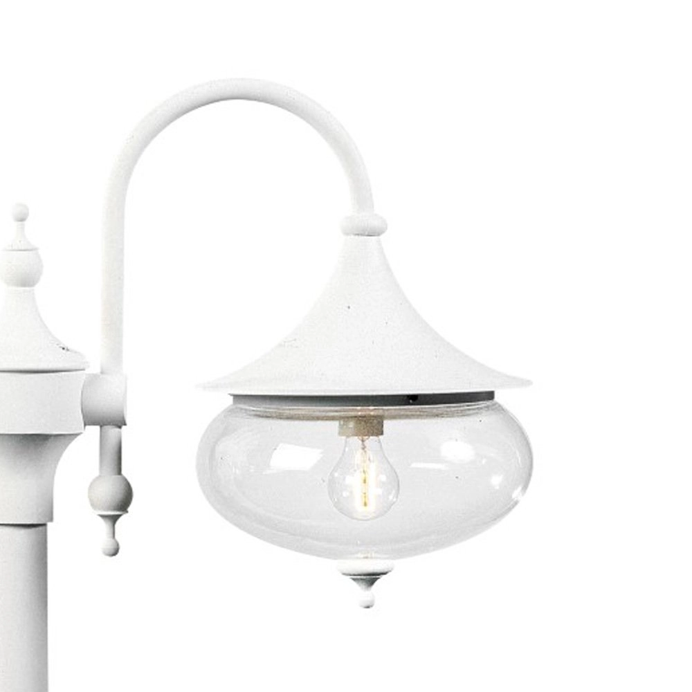 Klassieke lantaarnkap Libra 2-lichts wit KonstSmide 7318306202503