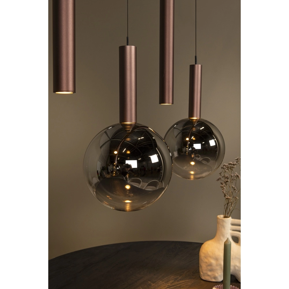 Design hanglamp Jasmine koper 7-lichts Premium by Lucide 5411212741295