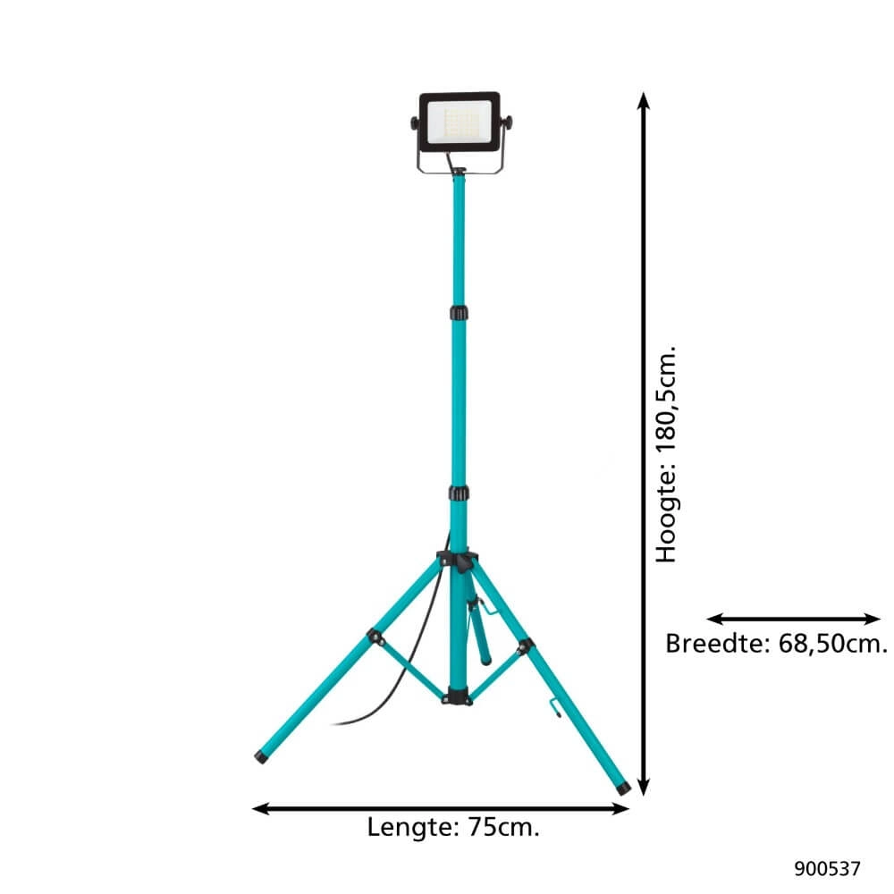 Led bouwlamp op statief Avelar 30W Eglo 9008606258468