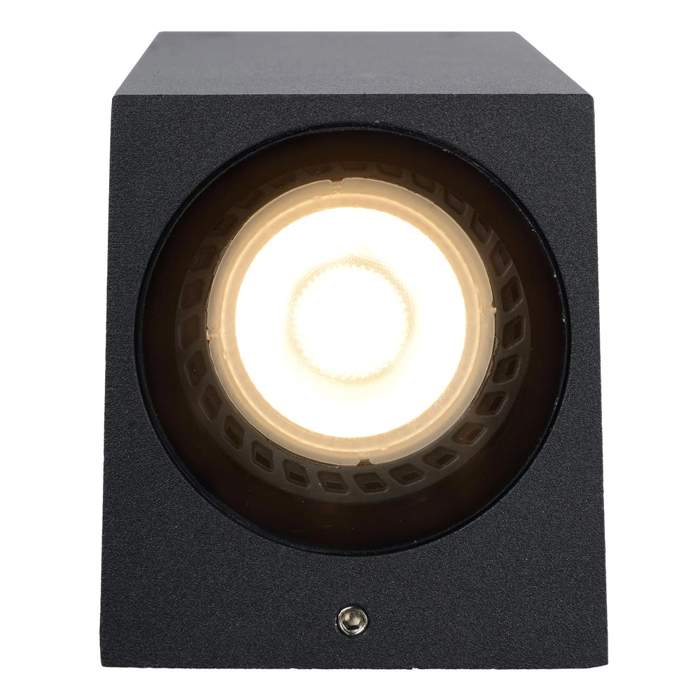 Design wandspot Zaro IP65 up & down zwart Lucide 5411212690067