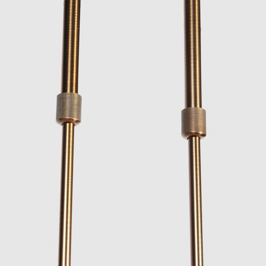 Klassieke hanglamp Anthea 3-lichts brons Steinhauer 8712746180213