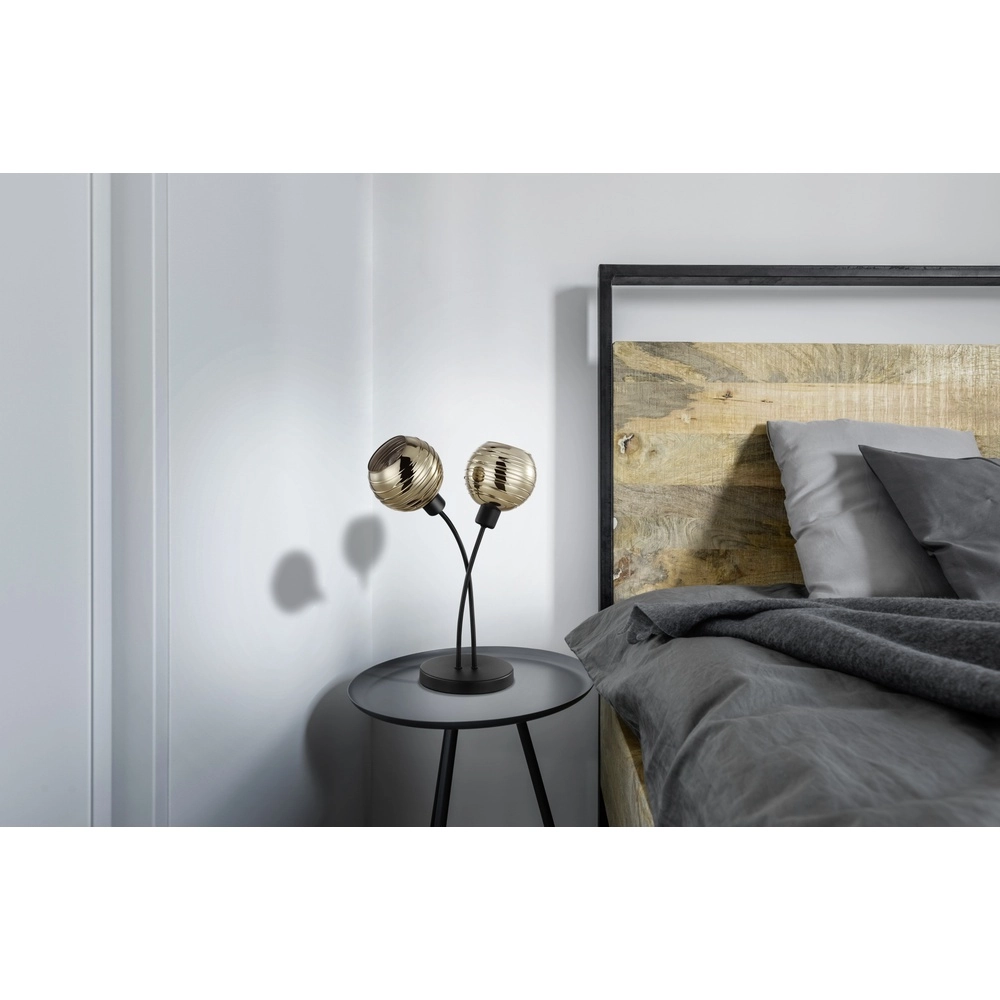 Tafellampje Creppo zwart Eglo 9002759396930