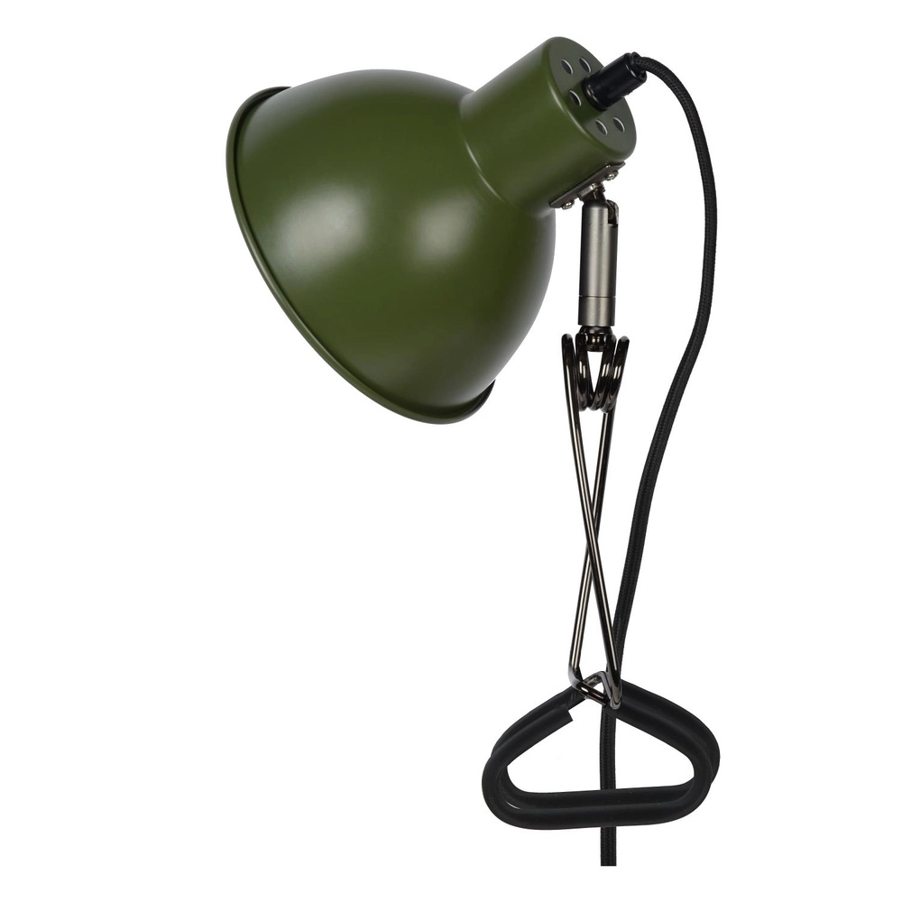 Klemlampje Moys groen Lucide 5411212451316