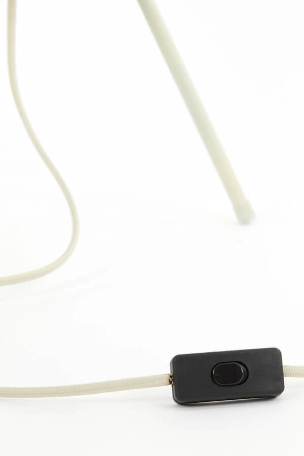 Japandi tafellamp Plumeria crème Ø 25cm Light & Living 8717807651336