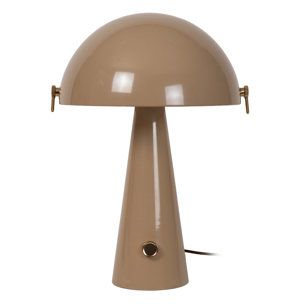 Tafellamp Barone taupe Ø 38cm Lucide Vibes 5411212650115