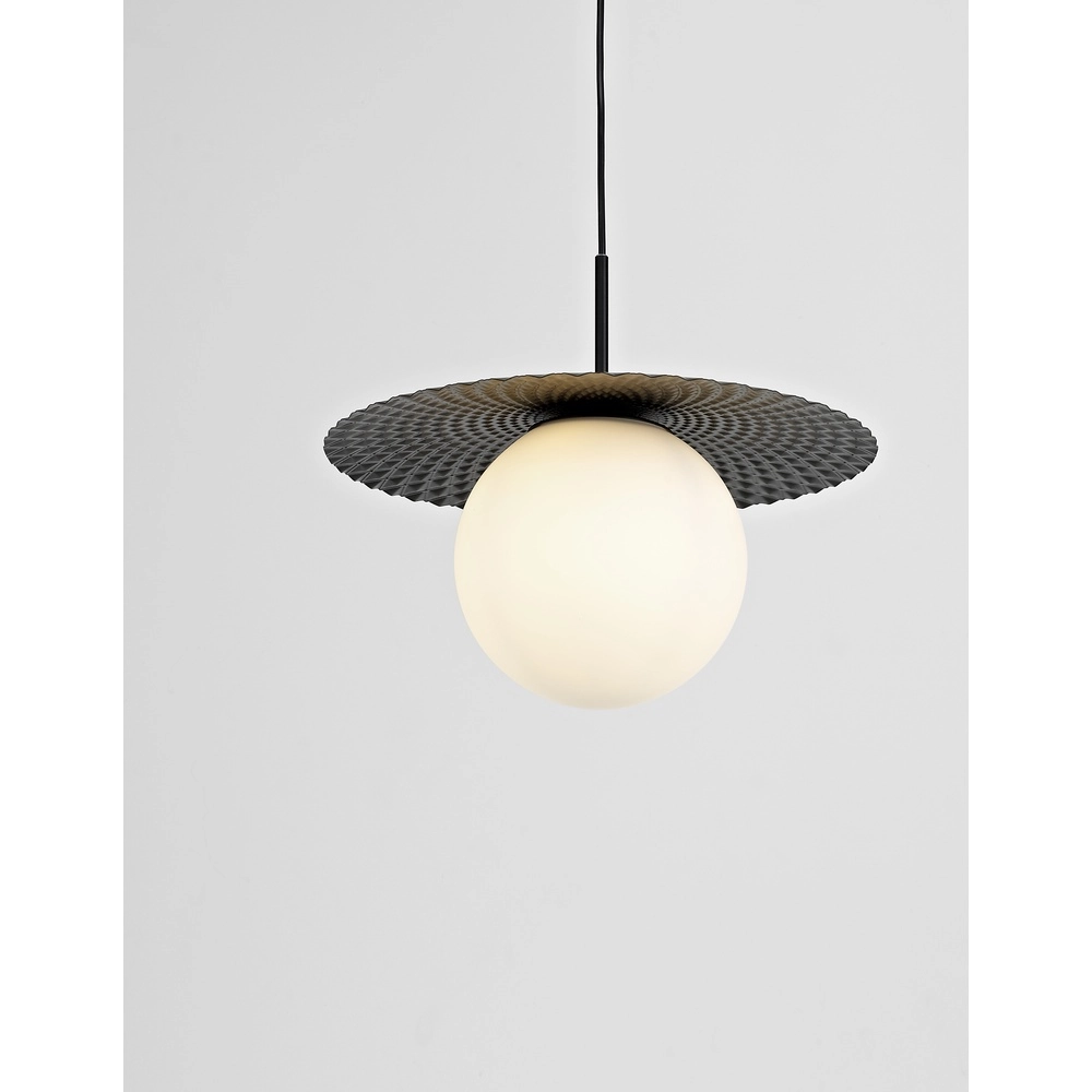 Hanglamp Obbit zwart Ø 38cm