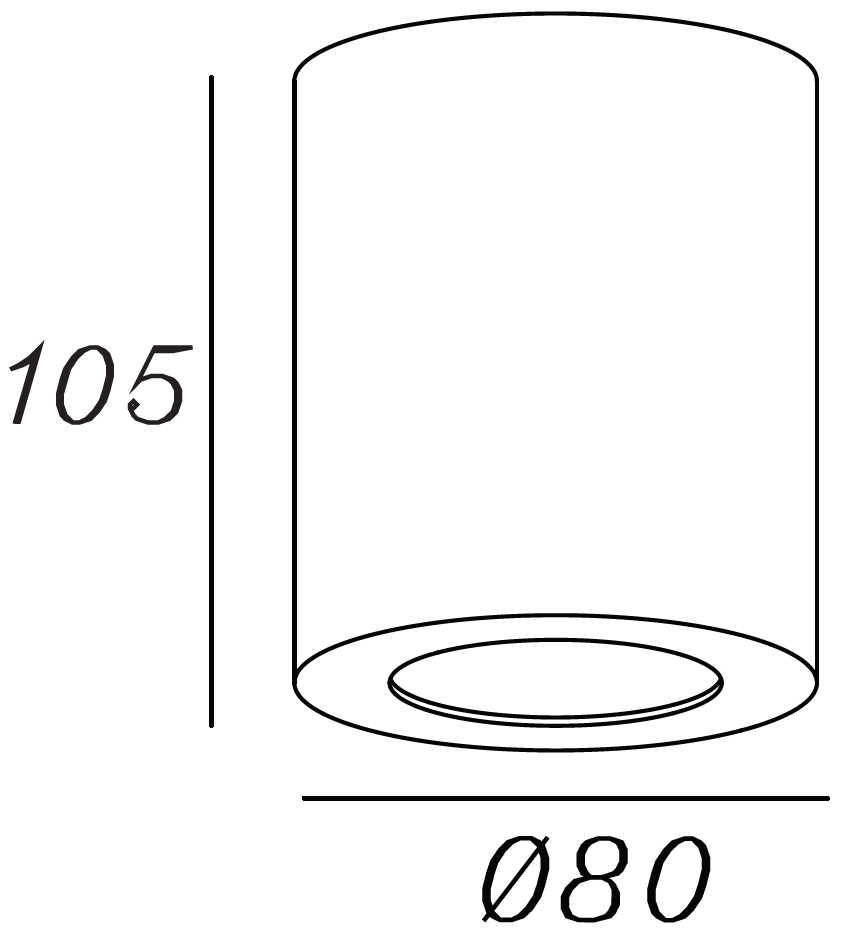 Badkamerlamp Redondo zwart Artdelight 8720701102392