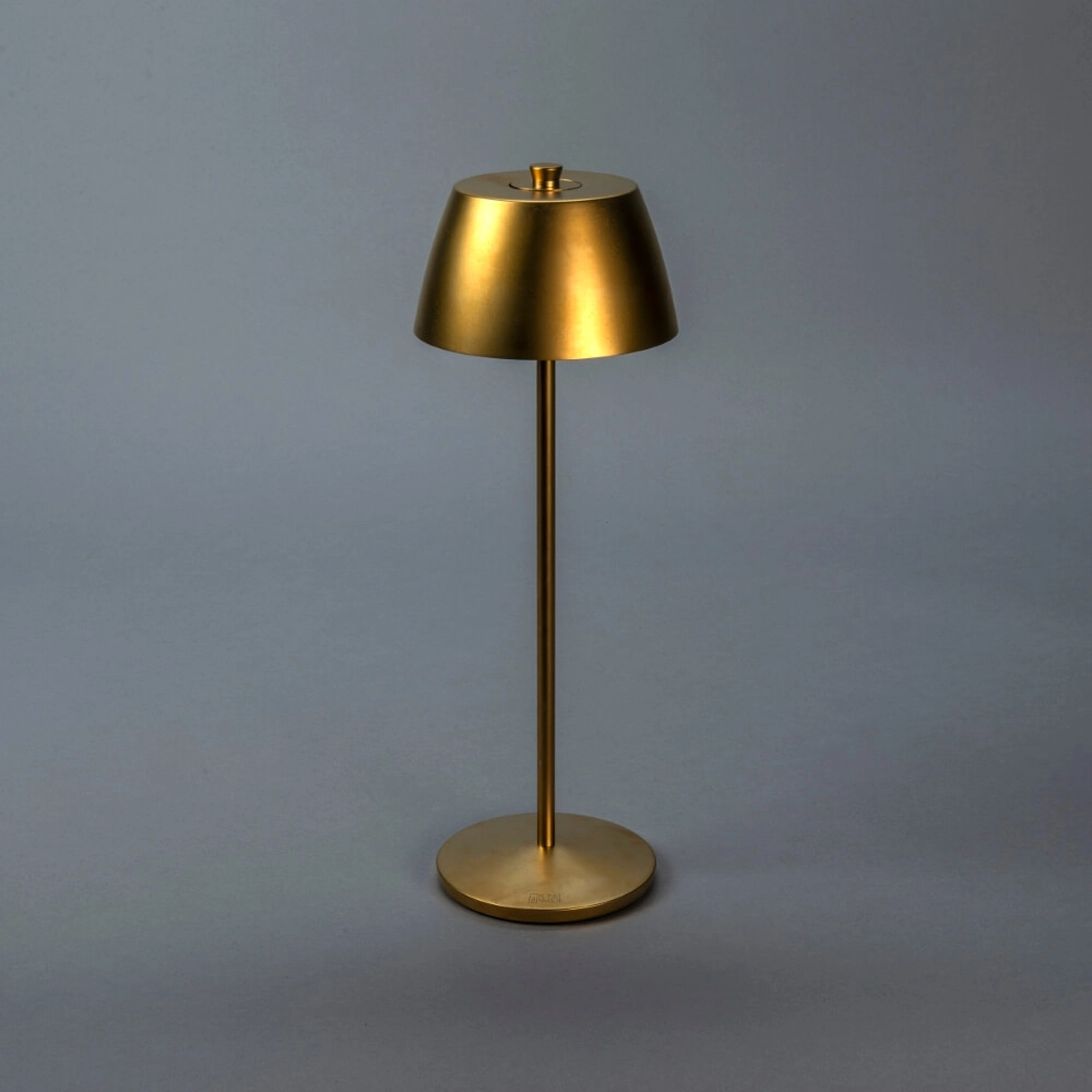 Oplaadbare tafellamp Eze goud Oplaadbare tafellamp Eze goud