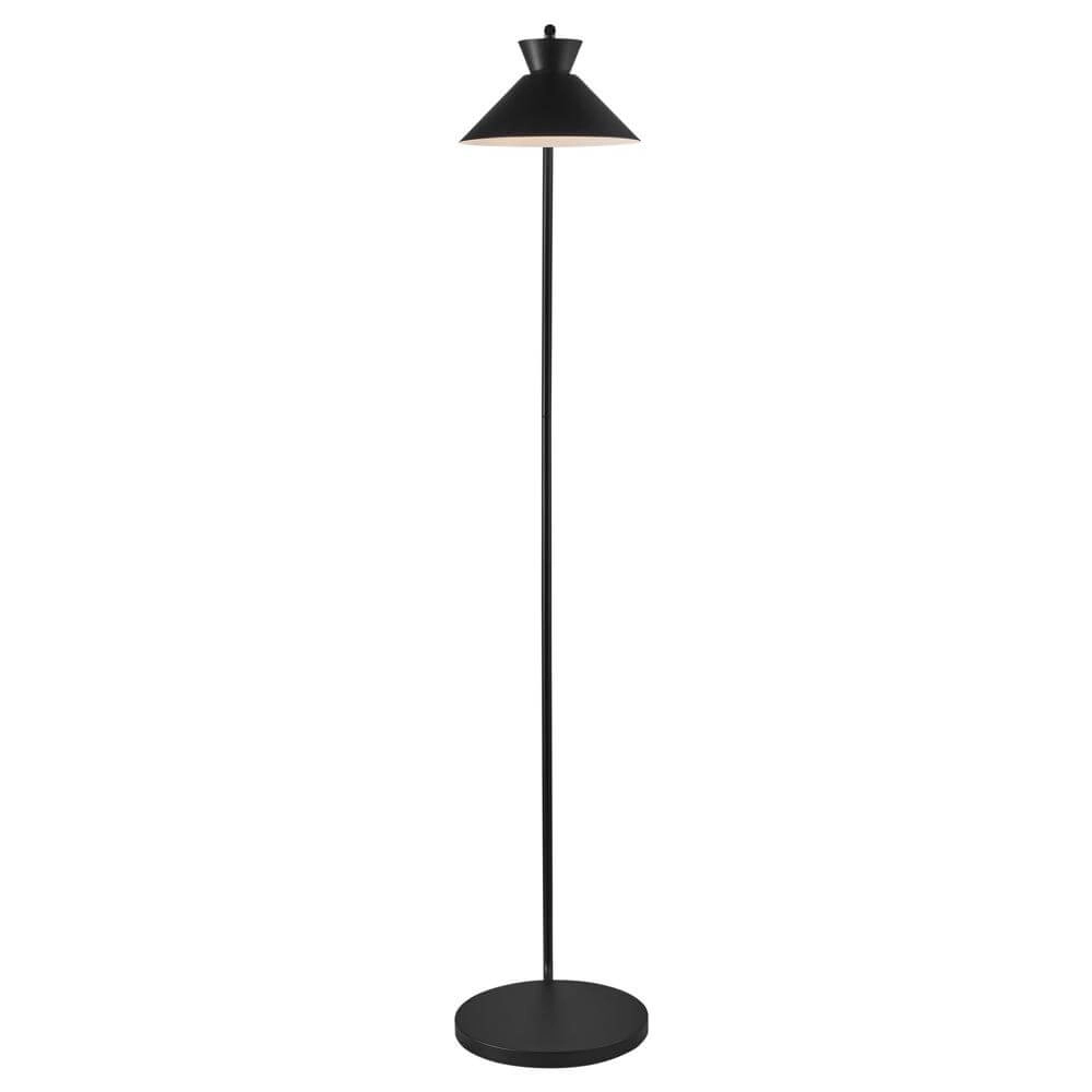 Strakke vloerlamp Dial zwart Nordlux 5704924013768