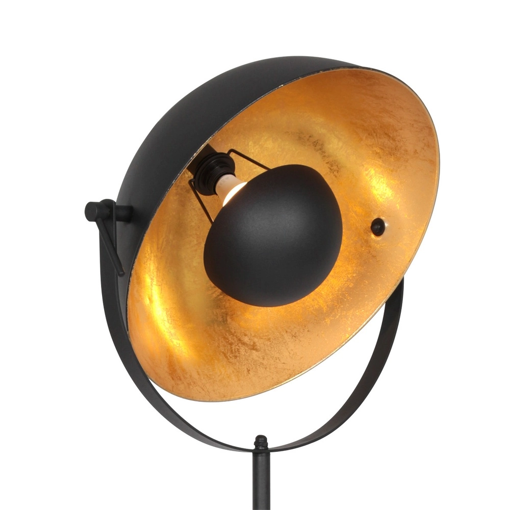 Landelijke tripod vloerlamp Sunflower zwart Steinhauer 8712746170894