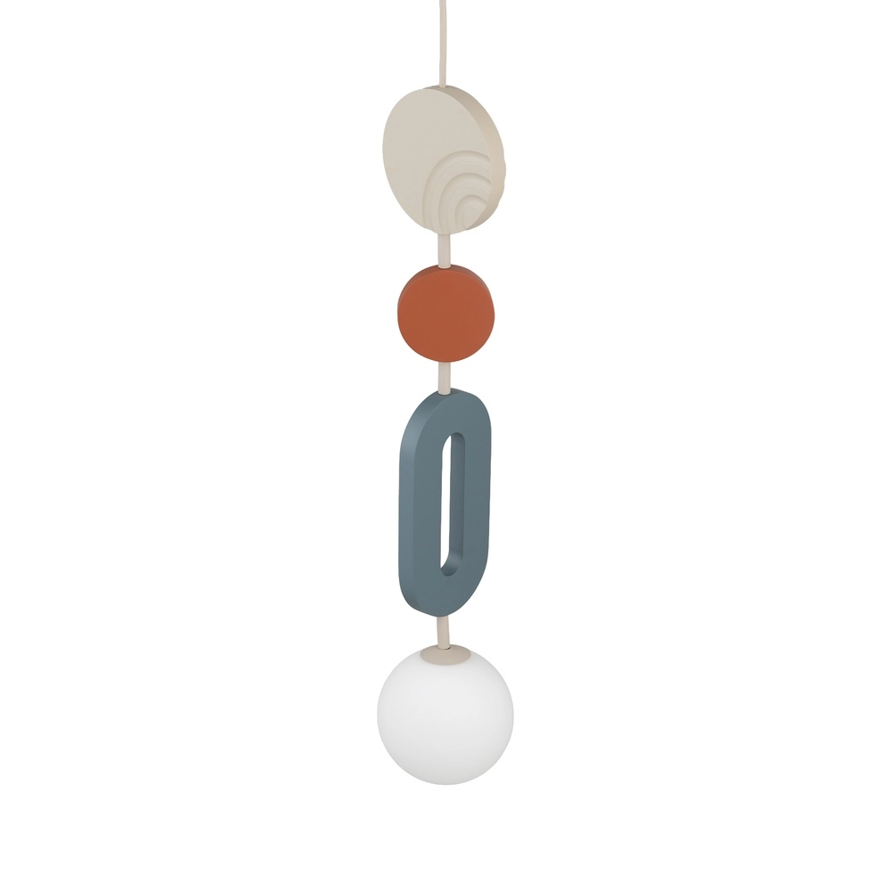 Unieke hanglamp Drops Color umbra blauw Lyora 5903139111959