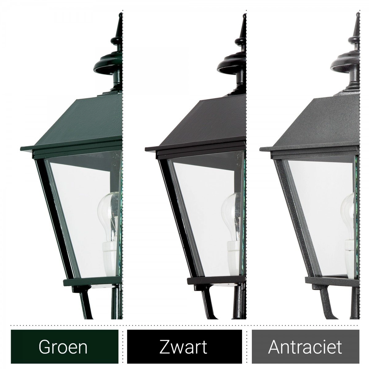 Oudhollandse wandlamp Halle zwart KS Verlichting 8714732650946