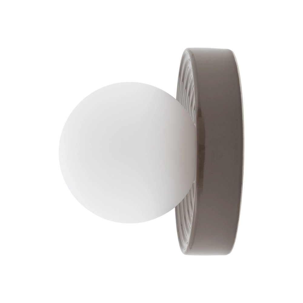 Design wandlamp Clay bruin Ø 22cm Lyora 5903139117470
