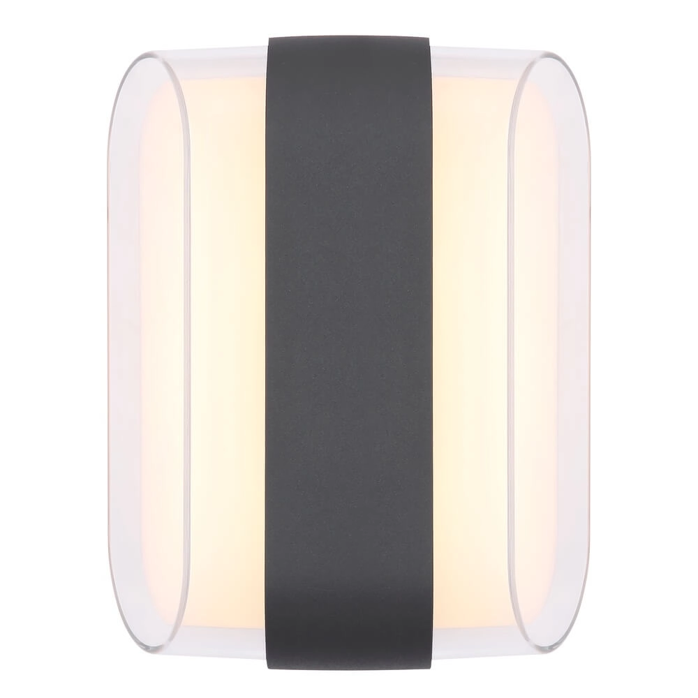 Design wandlamp Plixon antraciet ovaal Globo 9007371452439