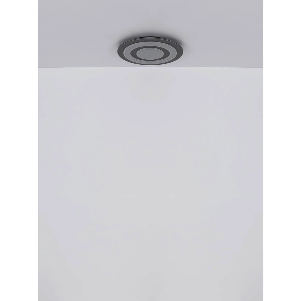 Plafondlamp Jayden Ø 48cm zwart Globo 9007371475285