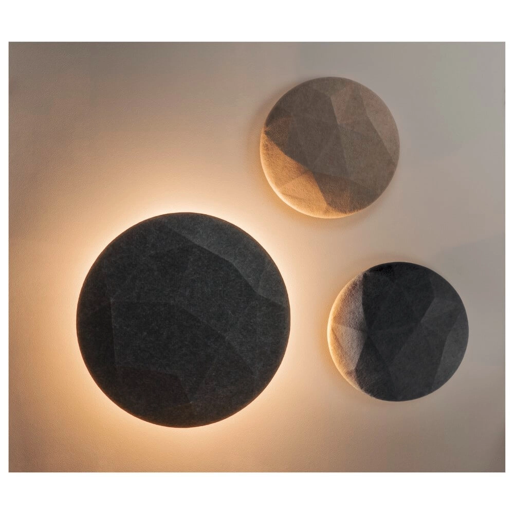 Vilt kap Mana Ø 40cm - beige SLV 4024163248105