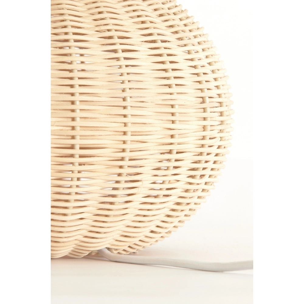 Rotan schemerlamp Mavon Ø 27,5cm - naturel rotan Light & Living 8717807820527