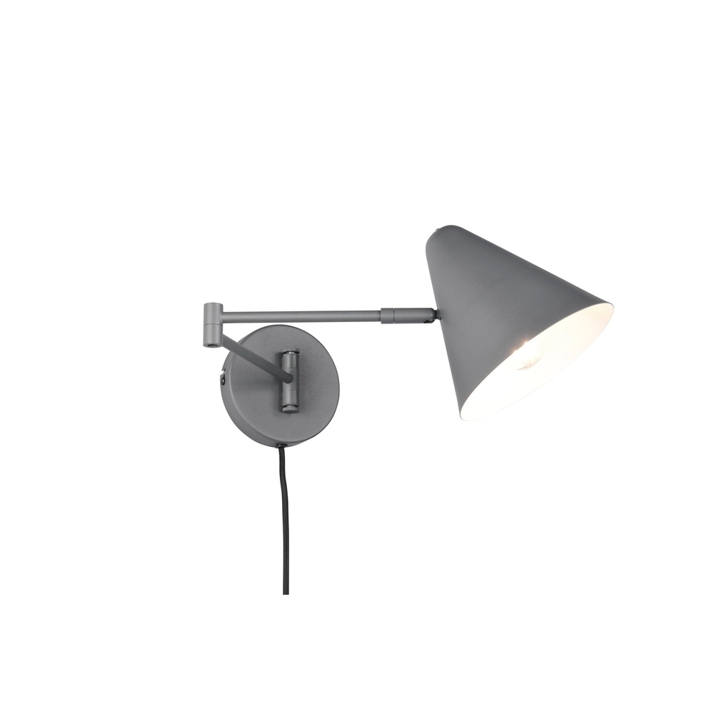 Design wandlamp Cosima antraciet