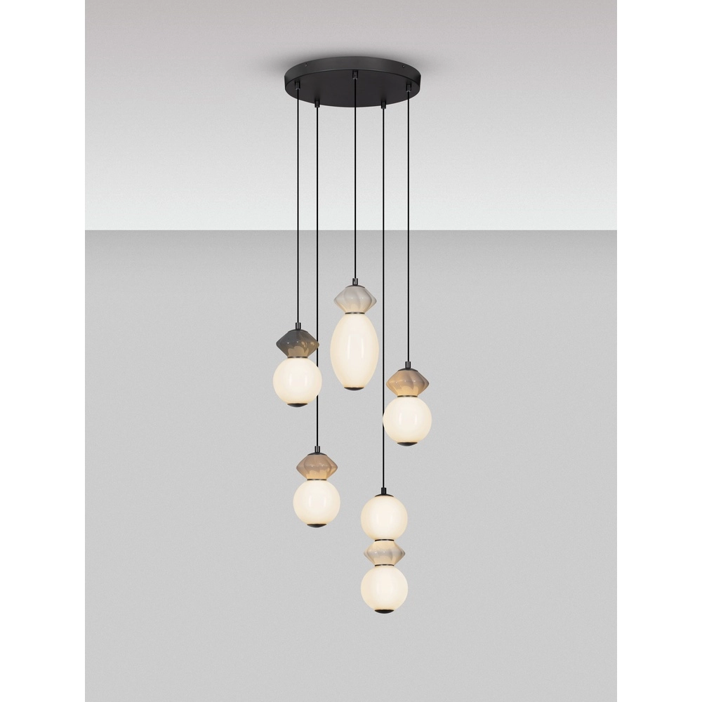 Hanglamp Pallina 5-lichts Lyora 5212017484031