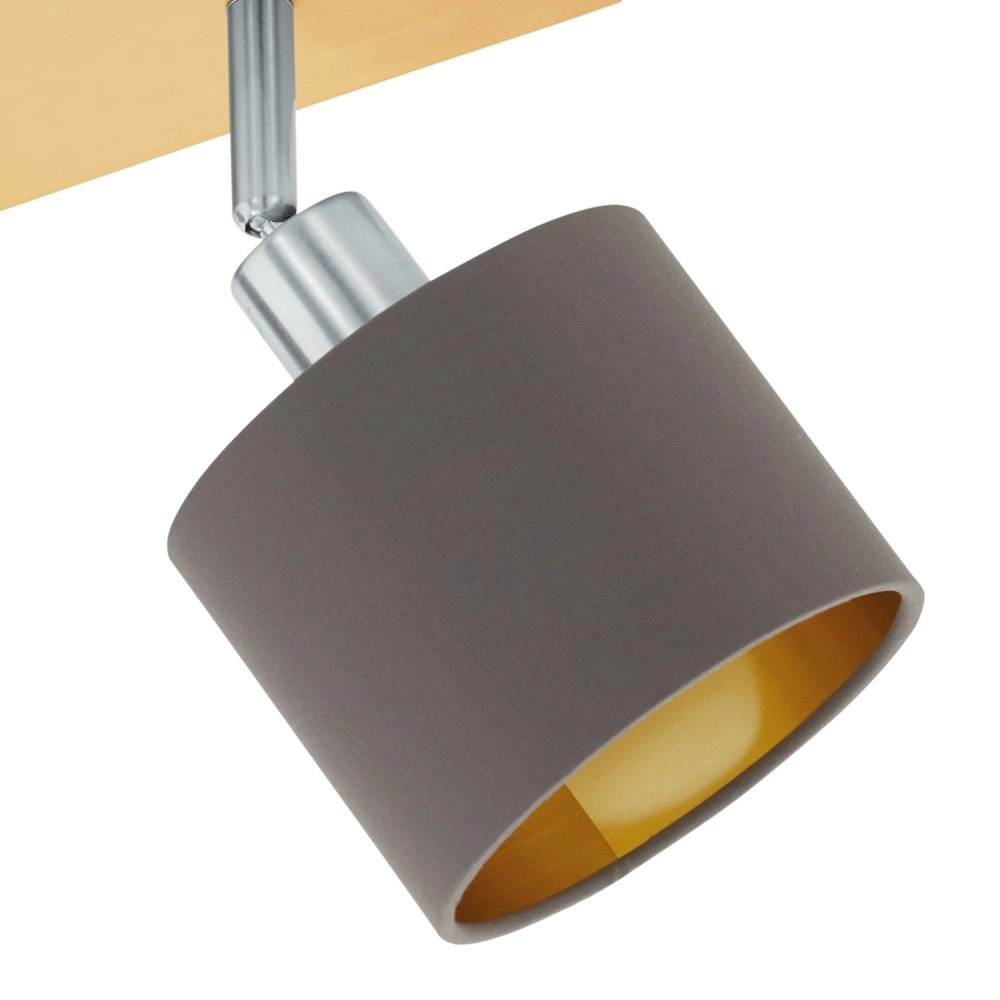 Plafondspot Valbiano 3-lichts cappuccino met goud Eglo 9002759975388