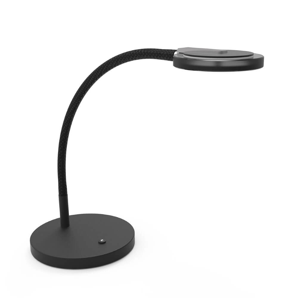 Flexibele bureaulamp Turound zwart