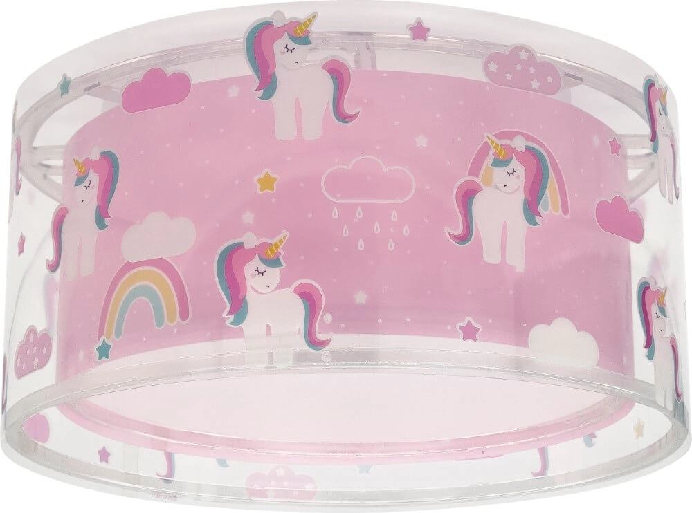 Plafondlamp Unicorns Ø 33cm Plafondlamp Unicorns Ø 33cm