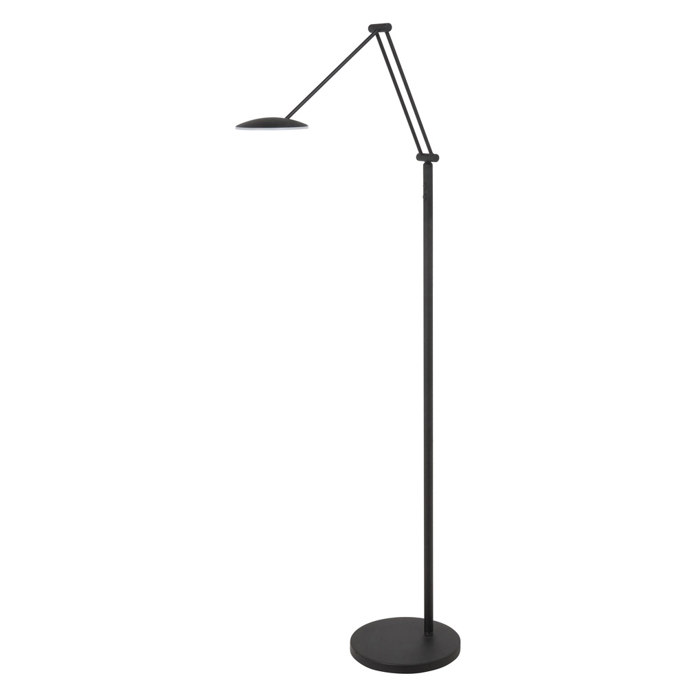 Klassieke leeslamp Sapporo zwart Ø 23cm