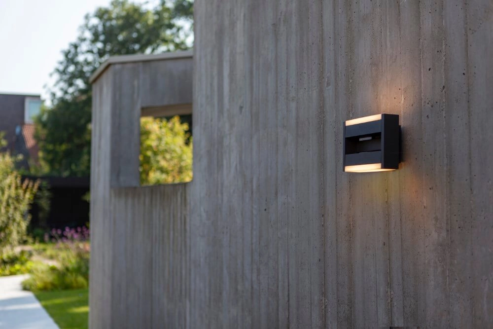 Design wandlamp Conroy antraciet Lutec 6939412013718