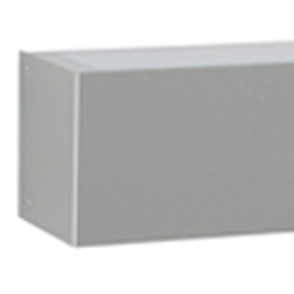 Wandlamp RVS Led Squad Square L 30cm metaalgrijs Albert 4007235963656