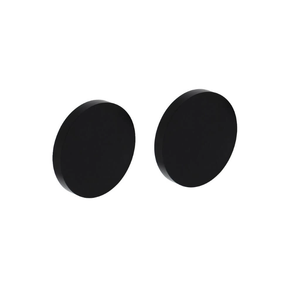 Blind rozet Tira aluminium zwart