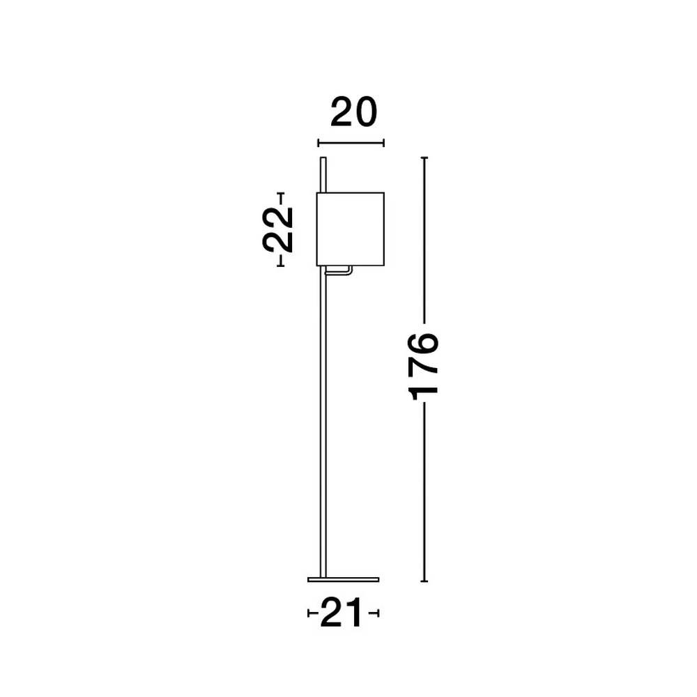 Vloerlamp Yama zwart Lyora 5212017423627