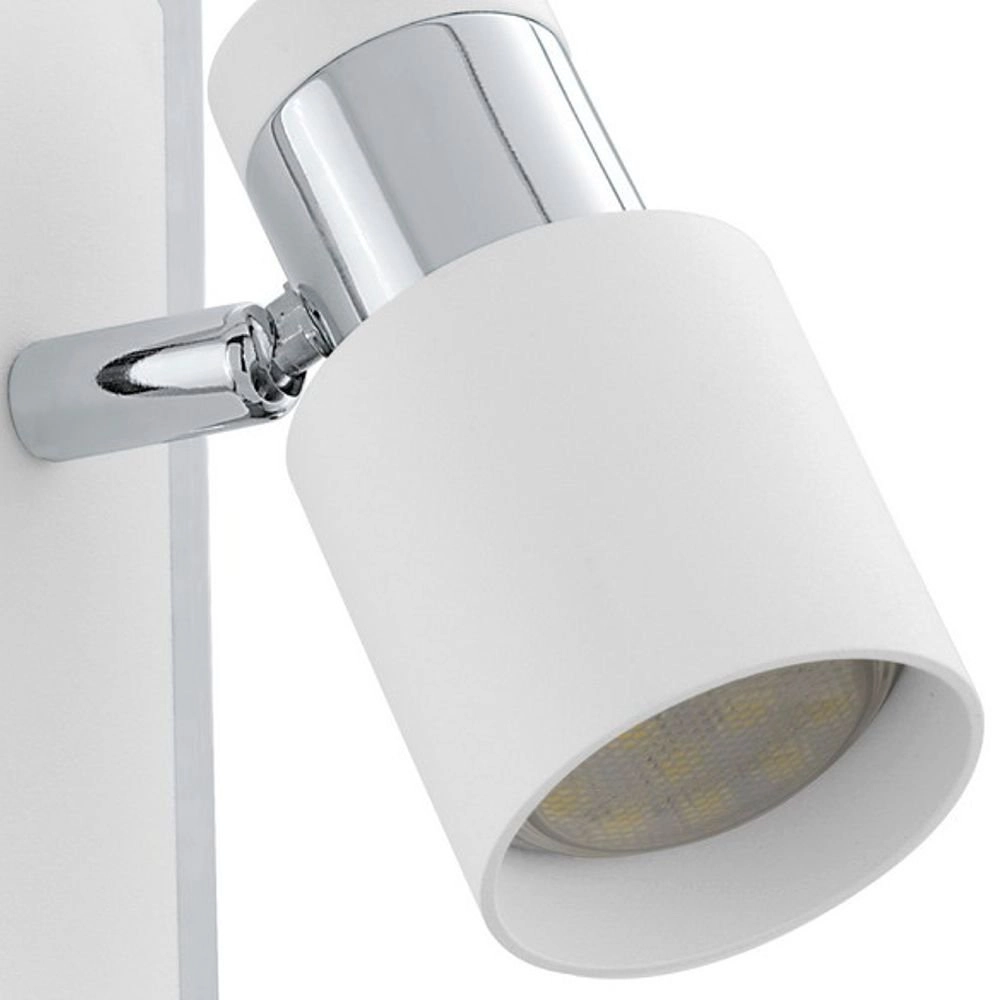 Ledspot Davida 16,5 cm metaalgrijs met wit Eglo 9002759920845