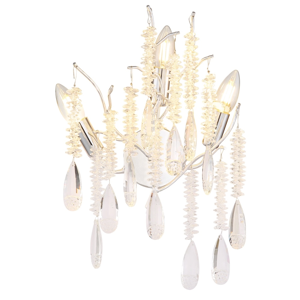 Wandlamp Kinga zilvergrijs Globo 9007371573004