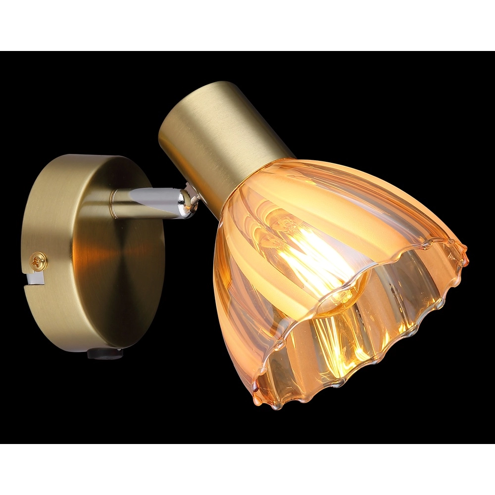Wandlamp Zachery goud Globo 9007371531493