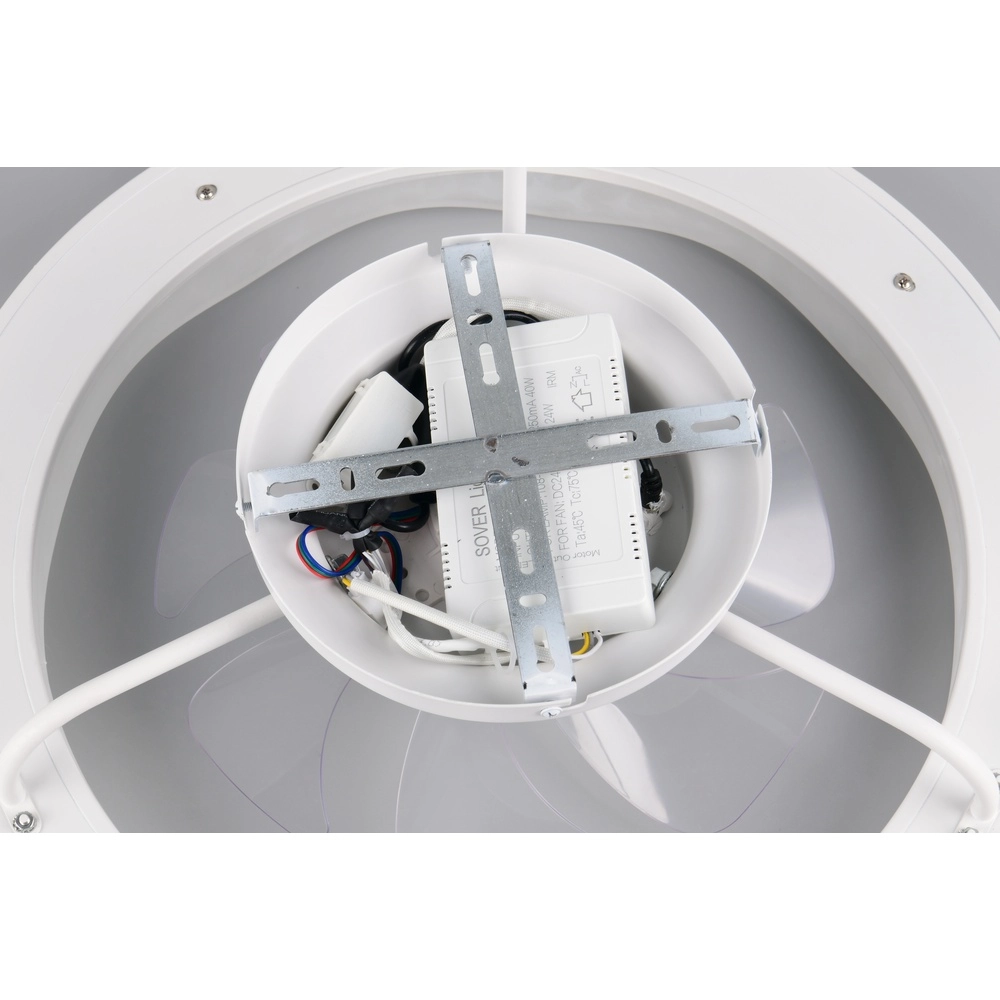 Witte ventilator Skaulo design Ø 50cm Trio 4017807698831