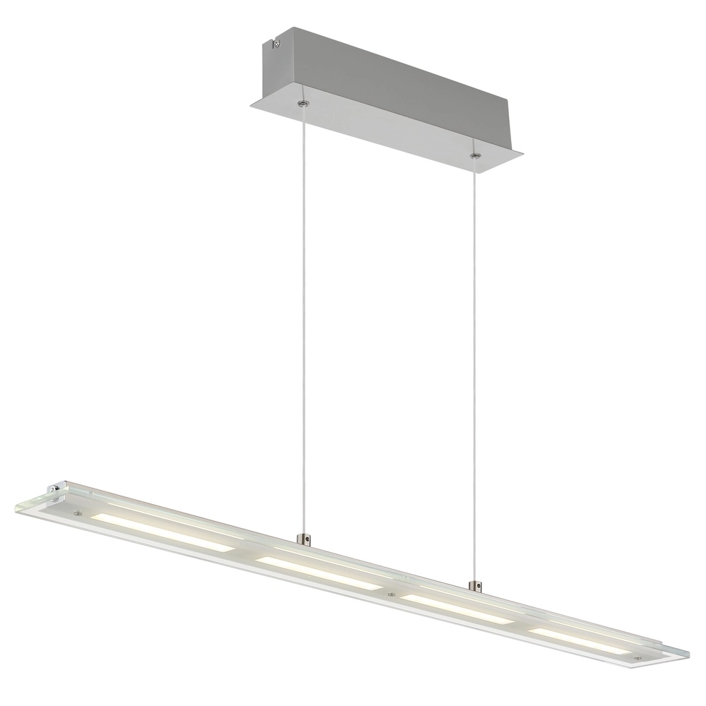 Hanglamp Novak nikkel 88cm Globo 9007371586028