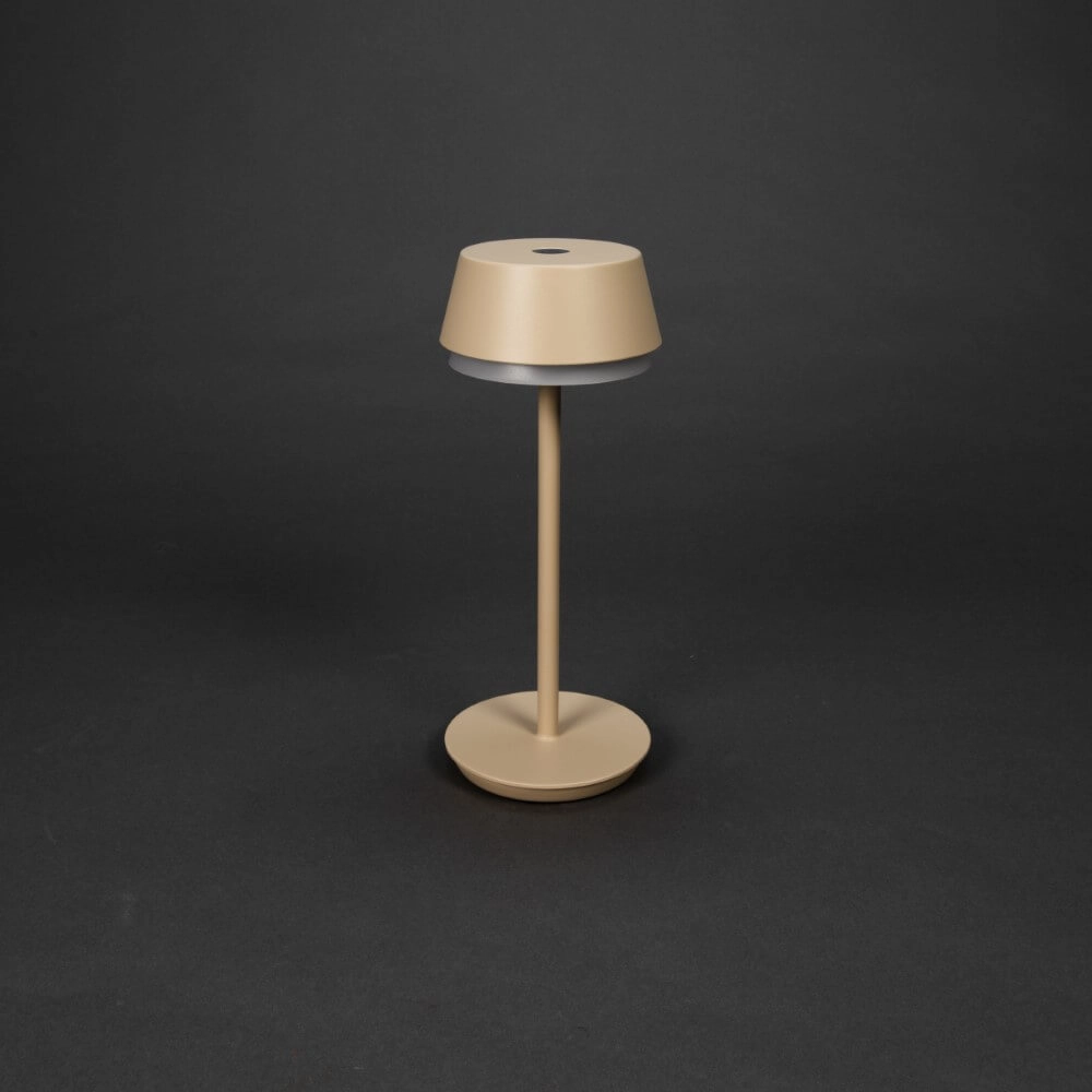Tafellampje Lyon zandkleur met RGB functie KonstSmide 7318307830330