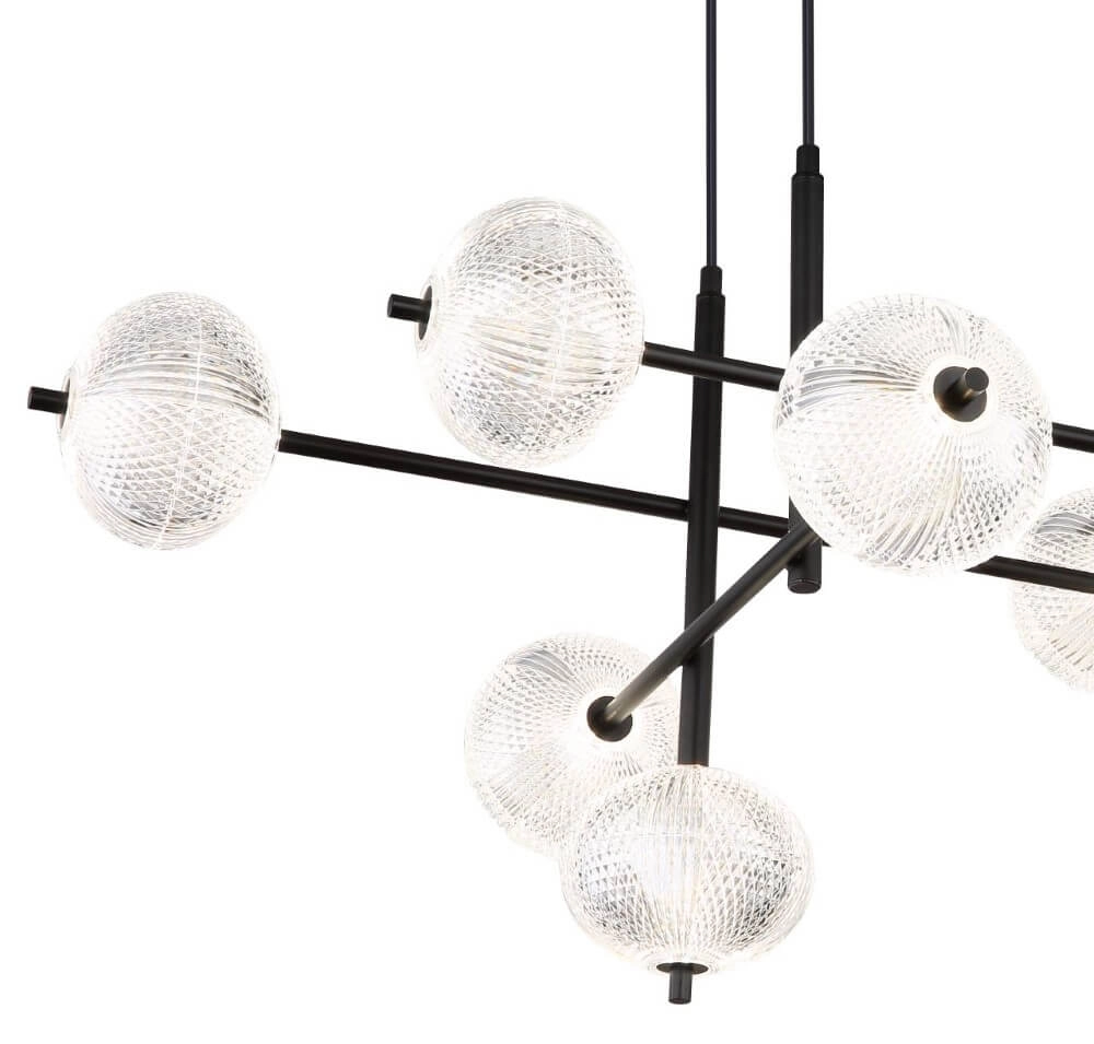Unieke design hanglamp Ceps 11-lichts Globo 9007371446551
