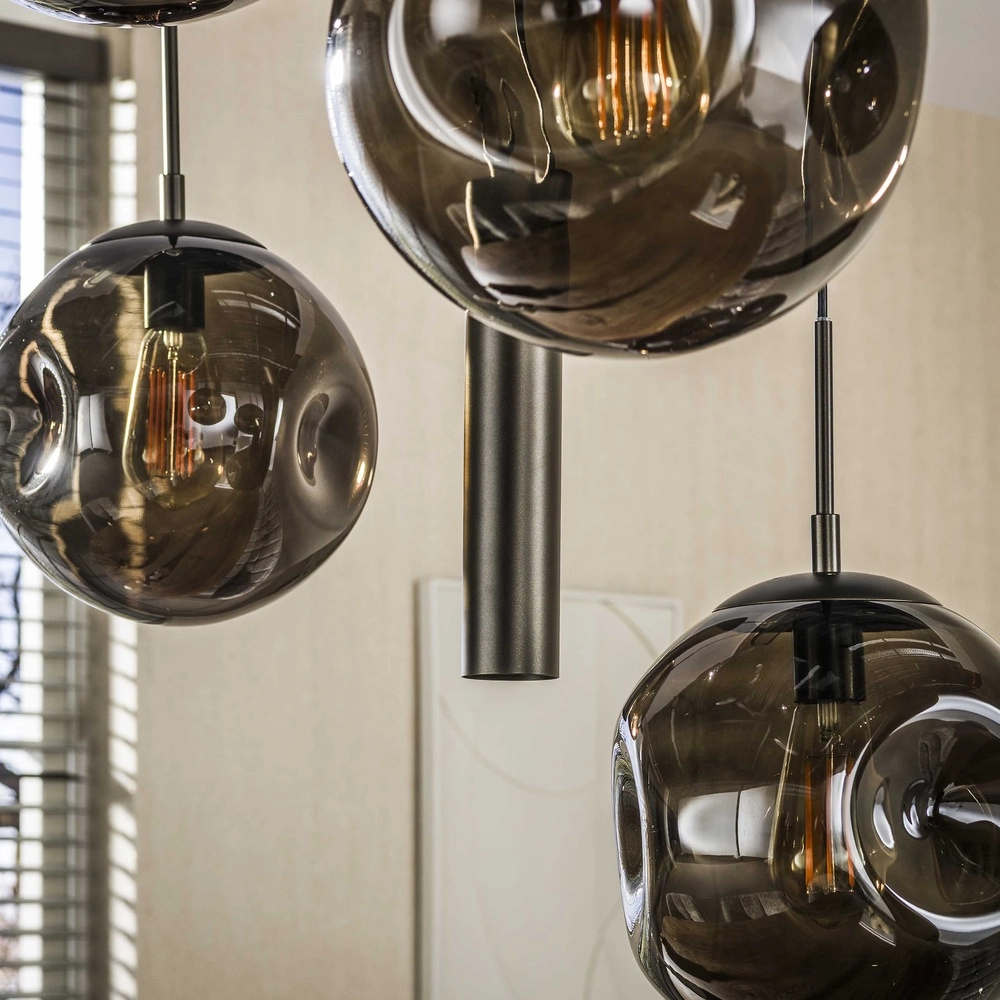 Eettafel hanglamp Stellar 5x E27 + 4x GU10 Lyora 8716803511712