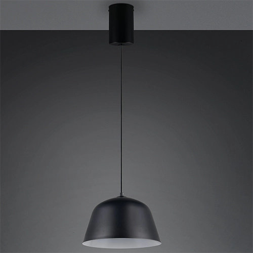 Design hanglamp Tova zwart Trio 4017807682304