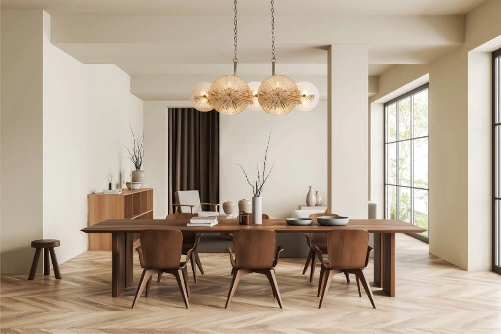 Hanglamp Wagon Wheel goud Searchlight 5053423247625